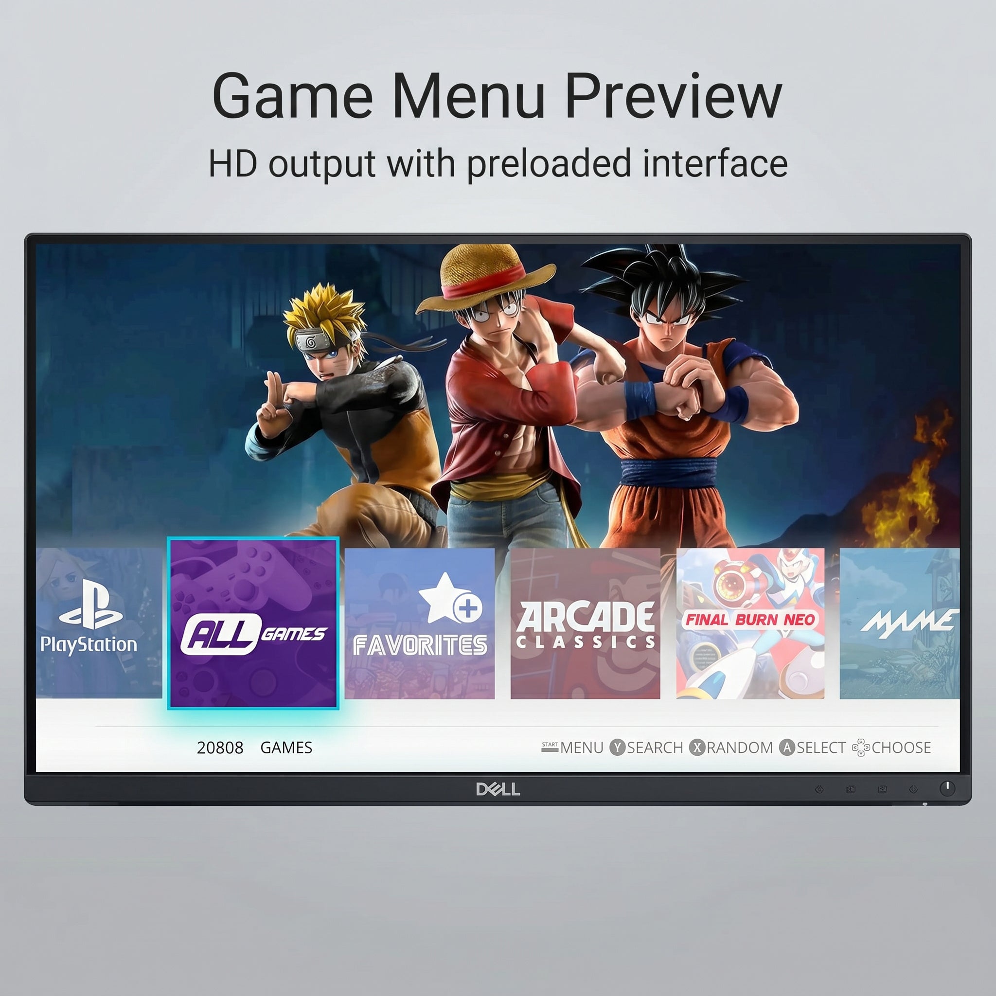 M15 Plus 2.4G Wireless Retro Game Stick — 64GB, Dual Controllers, HDMI Output