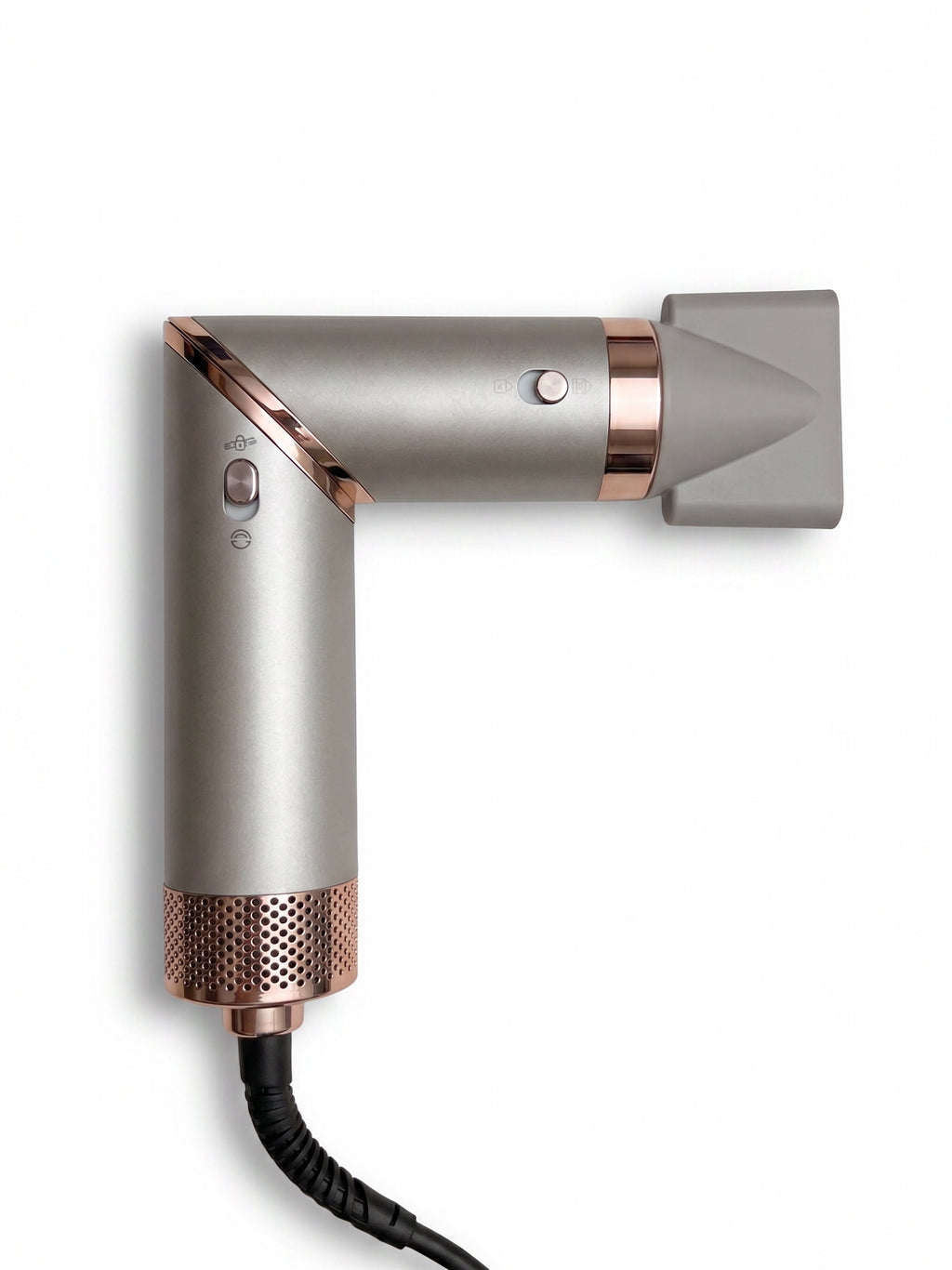 Premium Foldable Hair Dryer & Multi-Styler Set with Curling, Brush, Diffuser and Concentrator Attachments