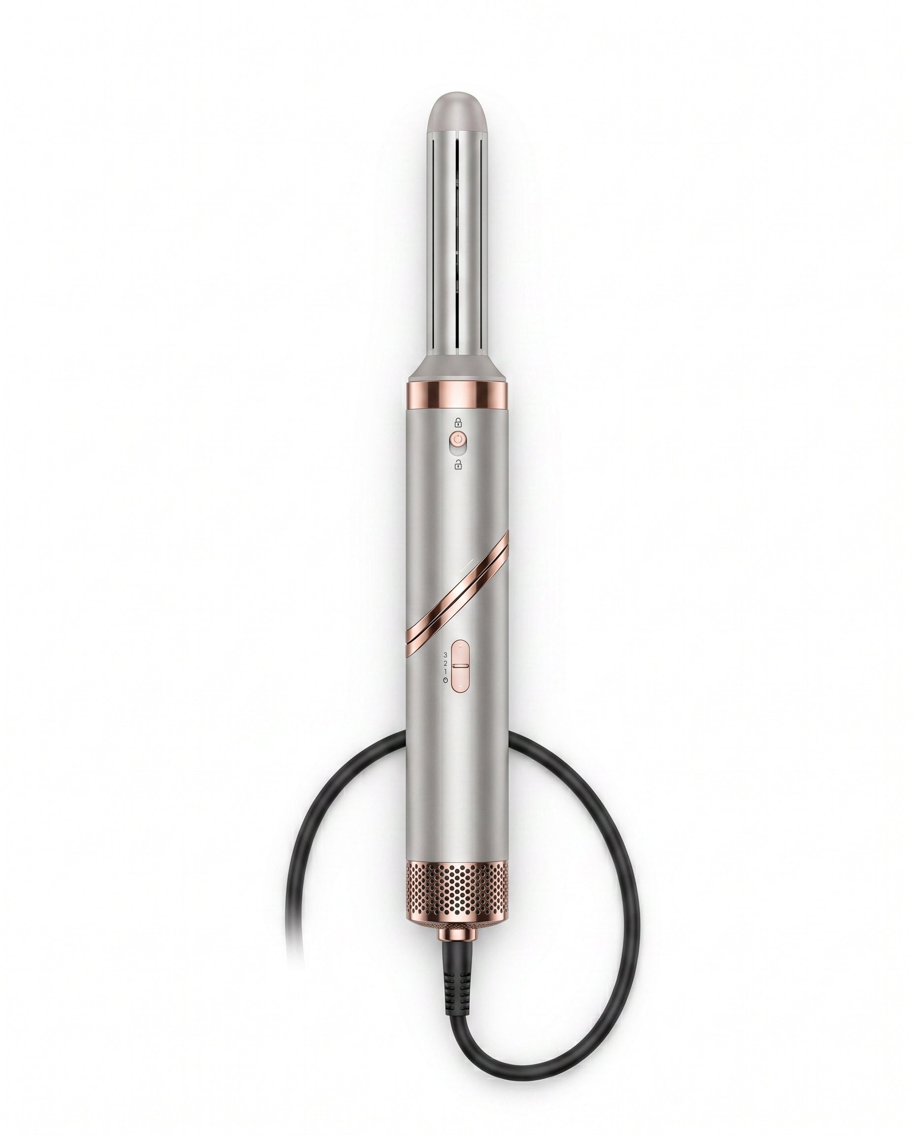 Premium Foldable Hair Dryer & Multi-Styler Set with Curling, Brush, Diffuser and Concentrator Attachments