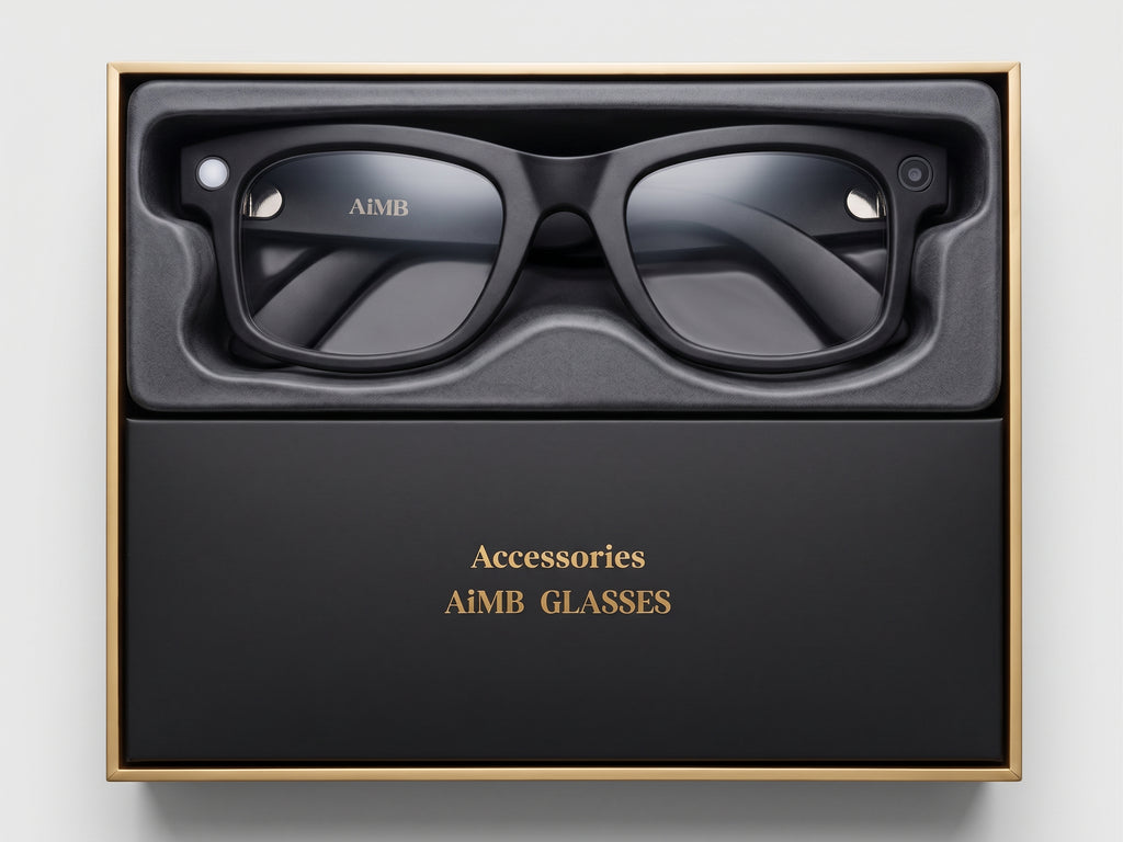 S2 Max Smart Glasses with Built-In Camera & 3 Lens Options