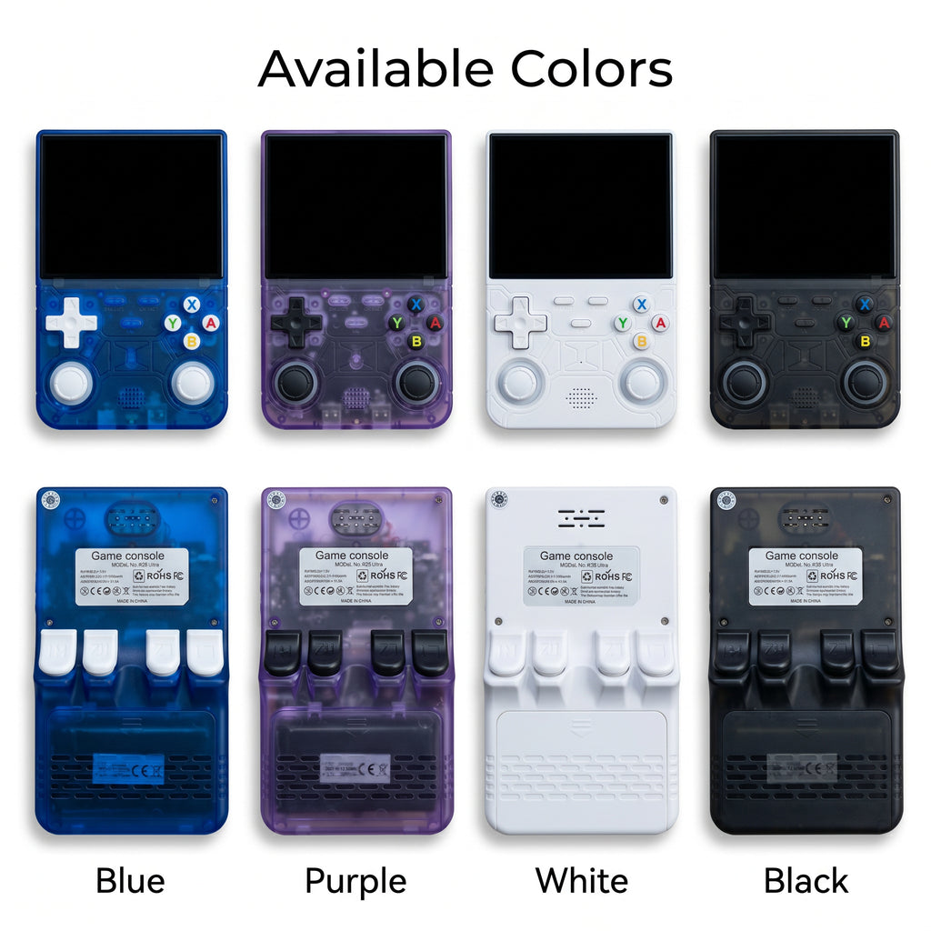 R36 Ultra Handheld Retro Game Console – 4.0" IPS Screen, 20,000+ Games, 3500mAh Battery