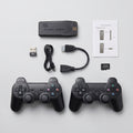 4K Game Stick Lite — 2.4G Wireless Retro Game Stick with 2 Controllers & 64GB Card