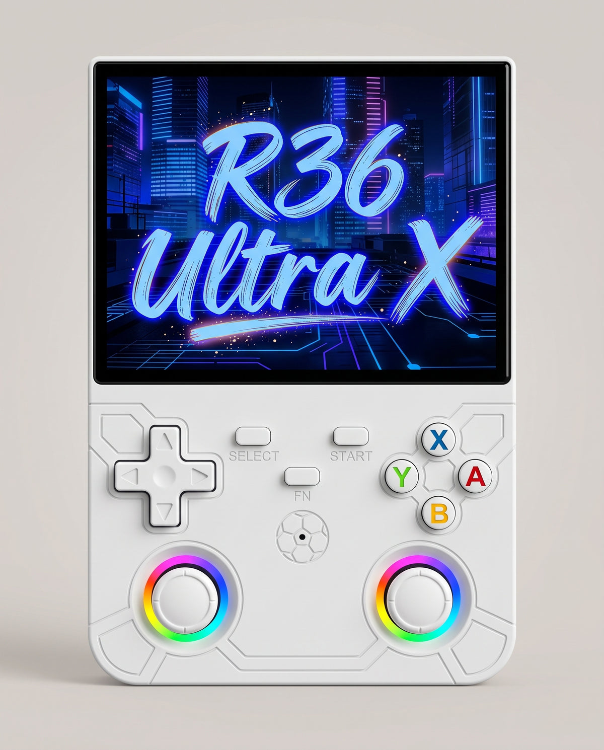 R36 Ultra X Retro Handheld Game Console – 4.5" IPS Display, 64GB, RGB Joysticks