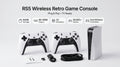 RS5 / Q10 SE 64GB Wireless Retro TV Game Console – 4K HDMI Output, 2.4G Controllers, 30,000+ Games